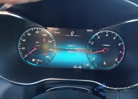 2021 Mercedes-Benz Glc 300 4Matic Suv из США, поврежденный, VIN W1N0G8EB2MF874995